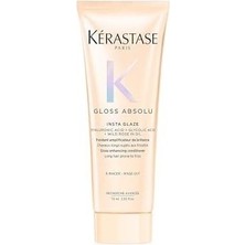 Gloss Absolu Glaze Saç Kremi, Tüm Saç Tipleri Için Parlaklık Arttırıcı Saç Kremi, Glikolik Asitli, Hyaluronik Asit ve Yabani Gül, 75 ml