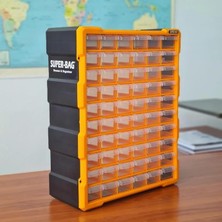 MSP Bag Mono Blok Çekmeceli Organizer 60'lı Büyük Boy ASR-6000