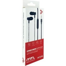 Prime Kumandalı ve Mikrofonlu 3.5mm Kablolu Kulaklık Mikrofonlu Kulak Içi (Mtl MT270 Beyaz)