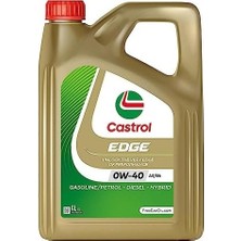 Prime Castrol Edge 0W-40 A3/b4 Motor Yağı, 4 L