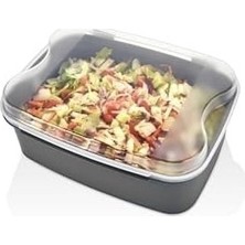 Prime Rendeli Saklama Kabı 4500 ml Gri, Gri