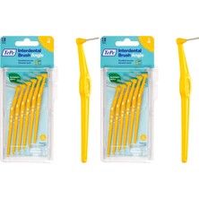 Prime Angle Saplı Arayüz Fırçası, Sarı, 0.7mm (2 Paketi)