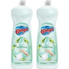 Prime Bingo Elde Bulaşık Deterjanı Sensitive 650 ml 2li Paket