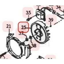 TH43,48 Volan Yedek Parça - Kawasaki
