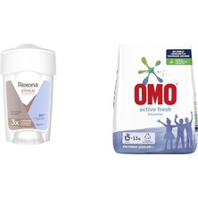 Prime Rexona Clinical Protection Kadın Stick Deodorant Shower Clean 45 Ml(1) Omo Fresh 5,5 Kg(1)