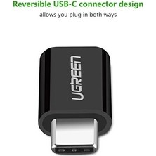 Prime Micro USB To Type-C Dönüştürücü Adaptörü, Siyah