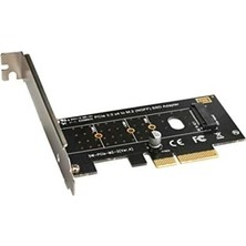 Prime 4446 Pci-E 3.0 X4 To Nvme M.2 M Key Ngff SSD Çevirici Dönüştürücü Kart Adaptör