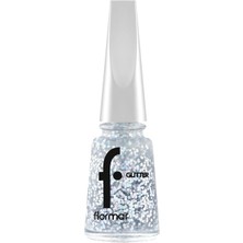 Yoğun Simli Şeffaf Oje - Glitter Nail Enamel - GL001 STARDUST-8682536049795