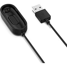 Prime 36009 Mi Band 4 ile Uyumlu USB Şarj Kablosu, Siyah