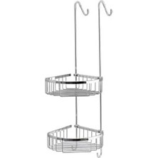 Prime Banyo Duş Raf Sistemi Krom Renk 702X200X294 mm