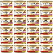 Prime Çifte Lezzet Sığır Etli & Tavuklu Yaş Kedi Maması (24 x 85 Gr)