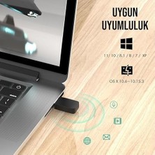 Prime Mini USB Wifi Adaptör 300 Mbps Uyumlu (W-1)