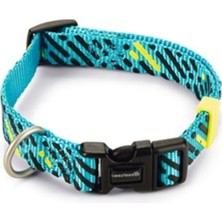 Prime Köpek Tasması, Turkuaz, 26-40CM, 15MM