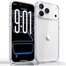 MSP Crystal Clear Şeffaf Kılıf, iPhone 17 Pro Max ile Uyumlu, Darbelere Dayanıklı Sert Pc Arka Yüzey, Kaymaz Tutuş, Kamera Korumalı, Ince ve Hafif Tasarım, Sararma Karşıtı (Şeffaf)