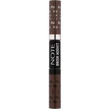 Prime Cosmetics Brow Addict Fix&fill 03 – Kaş Farı&maskarası 2'si 1 Arada