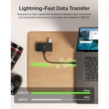 Prime Connect Usb-C™ To 4-Port Usb-C Hub, Multiport Adaptör 4 Usb-C 3.2 Gen2 Ports & 100W Pd, Max 10GBPS Yüksek Hızlı Data Transferi (Macbook, Ipad, Chromebook, Pc Için Uyumlu)