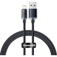 MSP Crystal Shine Hızlı Şarj Kablosu, Lightning – 1.2m, iPhone Uyumlu, Güçlendirilmiş Yapı, Dayanıklı ve Hızlı Veri Aktarımı, Siyah