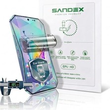 MSP Edge 70 Fusion Uyumlu Nano Ekran Koruyucu Ekstra 185 Um Koruma Epu Hd - Sandex
