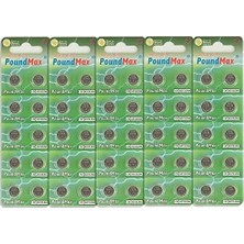 Prime 50 x AG13 LR44 1,5 V Alkalin Düğme Pil