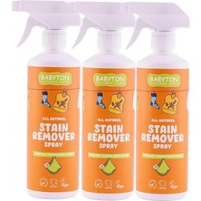 Prime Babyton Doğal Çamaşır Leke Çıkarıcı 3'lü Set 500 ml X3