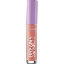 Prime Callista Dreamy Cream Mat Görünümlü Lipgloss 207 Angelic, Nude