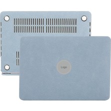 MSP MacBook Air 13 Inç Kılıf – Mavi Kumaş Kaplama, Sert Kapak Koruyucu, Ince Hafif Tasarım, A1369 A1466 Uyumlu
