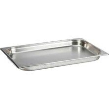 Prime Paslanmaz Çelik Gastronom/gastronorm Küvet Gn 1/1-40 (53 x 32,5 x 4 Cm)