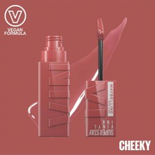 Store Super Stay Vinyl Ink Uzun Süre Kalıcı Likit Parlak Ruj - 35 Cheeky