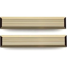Prime 9012 -Çizgili Kulp Altın Renk Tek Adet 224 mm
