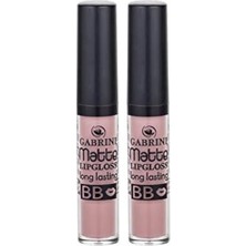 Prime Lipgloss Mat Dudak Parlatıcısı (No: 10) (2 Paketi)