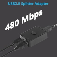 Prime 5945 2 Port USB 2.0 To Kvm Switch Çoklu Pc Kasa Çoklayıcı Hub Anahtar Bir Pc’ye Iki Farklı USB Cihaz Bağlama Bir USB Cihazı Iki Farklı Pc’de Kullanabilme
