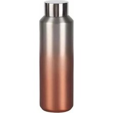 Prime Çelik Içli Termos 600 ml Turuncu-Gri SKM013