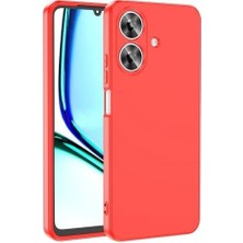 Prime Realme ile Uyumlu 60 Kılıf Mara Lansman Kapak Kırmızı
