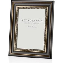 Prime Setabianca Frame Black Gold Lace 13 * 18 cm