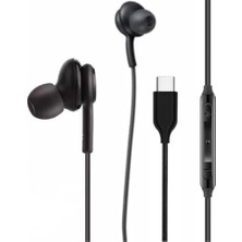 Prime Type-C Kablolu Kulak Içi Kulaklık – Gürültü Önleyici Mikrofon, Dahili Ses Kontrol, Ergonomik Silikon Uçlar, Hd Ses, Tüm Type-C Cihazlarla Uyumlu (Siyah)