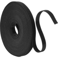 MSP Magnet 2 Metre - Sırtsırta Cırt Bant, En: 2 Cm, Siyah, Kablo Düzenleyici, Cırt Bağı, Cırt Cırtlı Bant