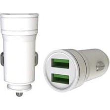 Prime 3.0A Çift USB Port Araç Içi Telefon Şarjı C-30