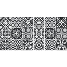 Prime Yer Kaplama Zemin Kaplama Folyosu 65X130 cm Siyah Dekor