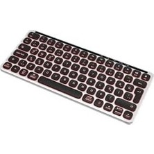 Prime Pusat Pro Mini Bluetooth Kablosuz Klavye Gri