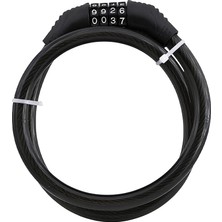 MSP Bisiklet Halat Zincir Kilidi 80 cm Çelik Kilit Çap 12 mm Ø Hırsız Önleme Güvenlik 1 Adet