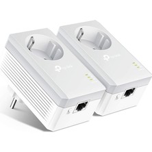 Prime TL-PA4010PKIT, AV600 Ac Güç Soketli Powerline Adaptör Başlangıç Kiti