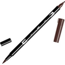 MSP Ab-T Dual Brush Pen Grafik Kalemi, Brown 879