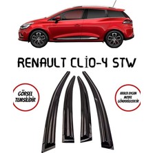 MSP Renault Clio 4 Stw Cam Rüzgarlığı 4lü 2012-2019 Ile Uyumlu Arası