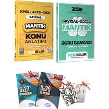 MSP Kpss Ags Ales Dgs Sayısal-Sözel Mantık Soru Bankası ve Konu Anlatımı Seti 9999B1178 Yediiklim Yayınları