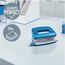 Prime 50601036 Delgeç Wow Mini 10 Sayfa Kapasiteli, Metalik Mavi