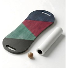 MSP Denge Tahtası Balance Roller Board Çift Fonksiyonlu Sörf Eğitim Tahtası Kaykay Eğitim Tahtası 73 x 28 cm – RB19