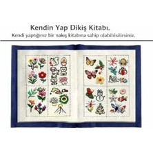 MSP Eğitim Seti 24 Renk Iplik-Desenli Nakış Kitabı ve Tüm Malzemeler Dahil