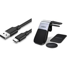 Prime Araç Içi Set: Manyetik Telefon Tutucu ve 1.5m Type-C Kablo