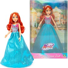 MSP Club Grand Ball Doll – Bloom In Sparkling Blue Gown With Tiara – Articulated Fashion Doll For Kids – Elegant Details ile Prom-Inspired Outfit – Official Winx Toy For Ages 4+