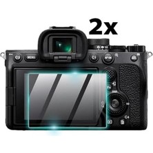 Prime Ipg Alpha 7 Iv - A7 Iv - Α7 Iv Mirrorless Kamera Için 9h Proactive Ekran Koruyucu (2 Adet), Pürüzsüz Cam Bitiş, Ultra Duyarlı Dokunmatik Hassasiyet